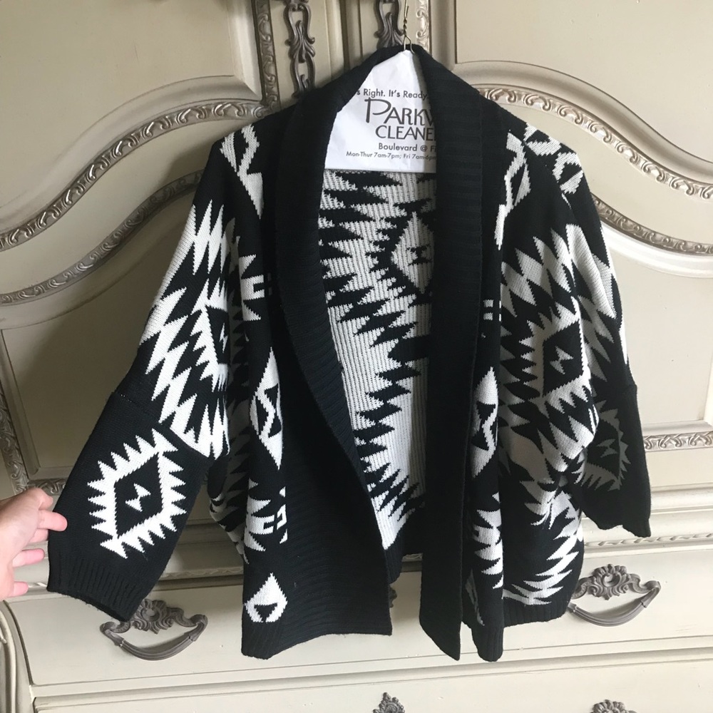 Aztec cardigan